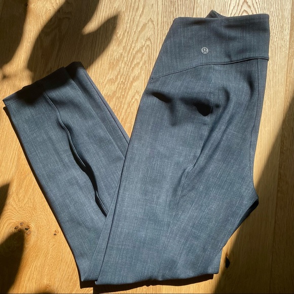 lululemon cigarette pant stretch slacks in petite or cropped inseam - NWOT - Picture 3 of 15